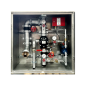 Victaulic Type X Valve Set In Red Powder Coated Cabinet With Single FSI